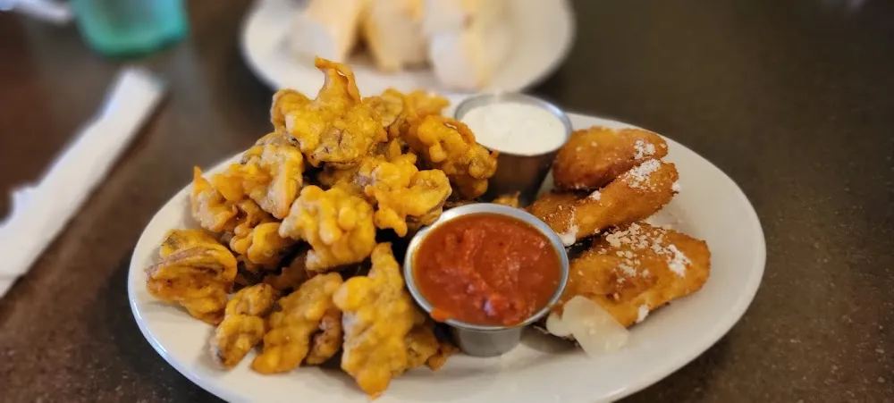 Mushrooms and Mozzarella